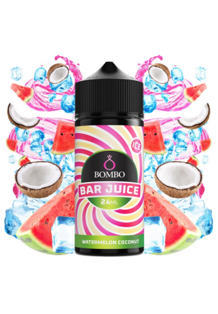 Bombo Bar Watermelon Coconut Ice 24/120ML (Longfill) Bombo Bar Watermelon Coconut Ice 24/120ML (Longfill)