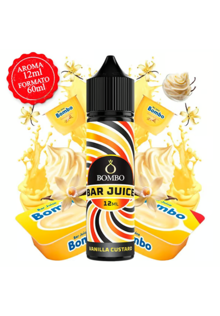 Bombo Bar Vanilla Custard 12/60ML (Longfill)