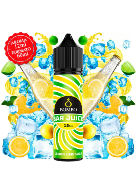 Bombo Bar Lemon Lime Soda Ice 12/60ML (Longfill) Bombo Bar Lemon Lime Soda Ice 12/60ML (Longfill)
