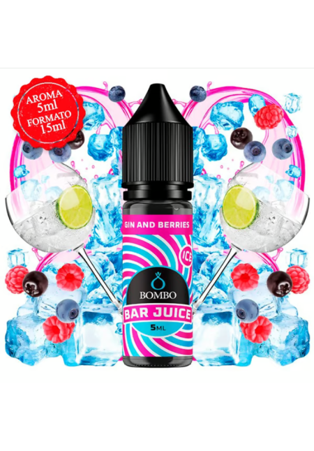 Bombo Bar Gin and Berries Ice 5/15ML (MiniLongfill)