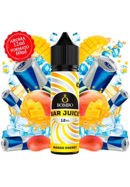 Bombo Bar Mango Energy Ice 12/60ML (Longfill) Bombo Bar Mango Energy Ice 12/60ML (Longfill)