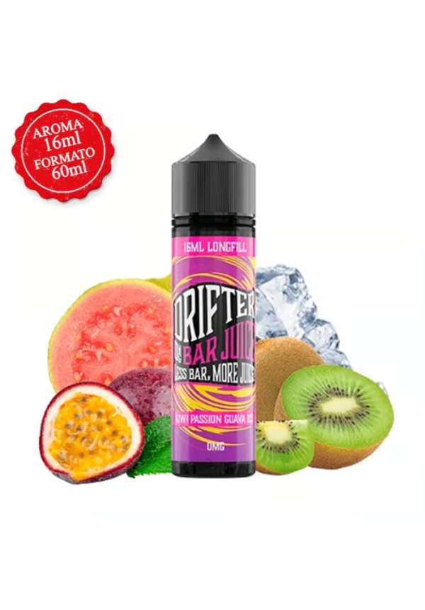 Drifter Kiwi Passion Guava Ice 16/60ML (Longfill)