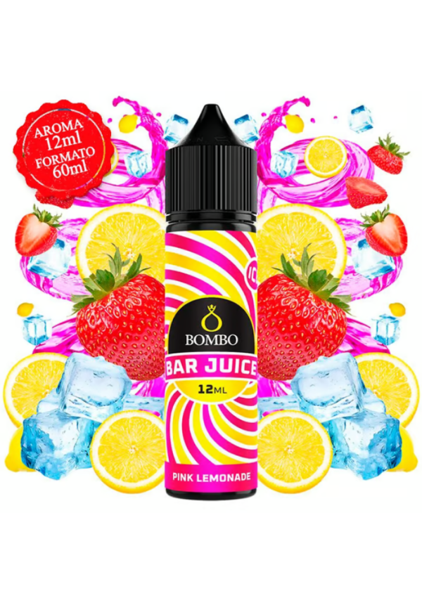Bombo Bar Pink Lemonade Ice 12/60ML (Longfill)