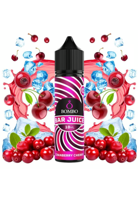 Bombo Bar Cranberry Cherry 10/60ML (Longfill)