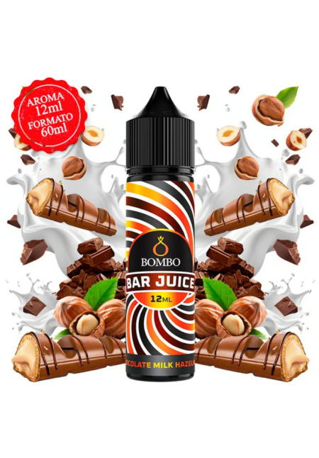 Bombo Bar Chocolate Milk Hazelnut 12/60ML (Longfill)