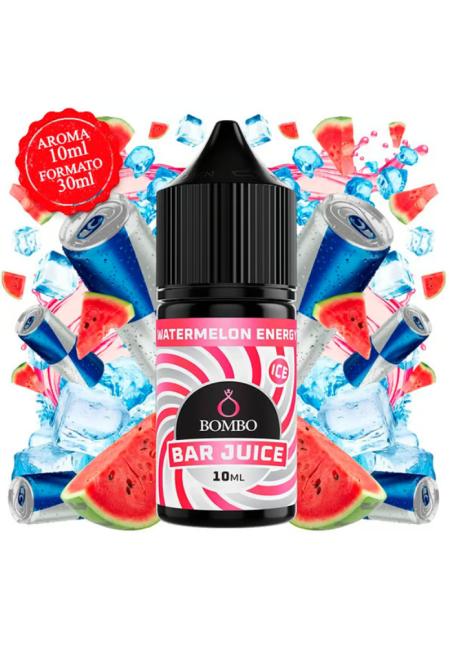 Bombo Bar Watermelon Energy Ice 10/30ML (MiniLongfill)