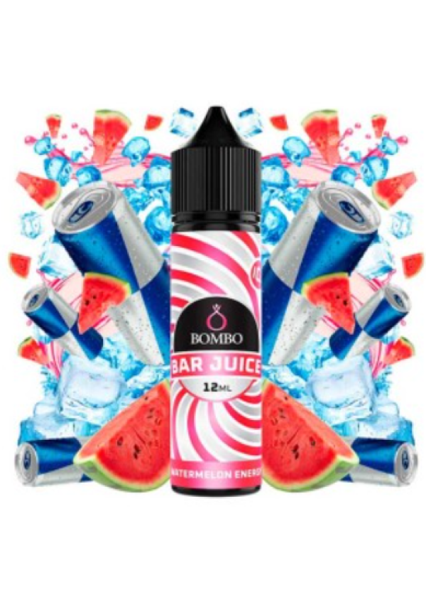 Bombo Bar Watermelon Energy Ice 12/60ML (Longfill)