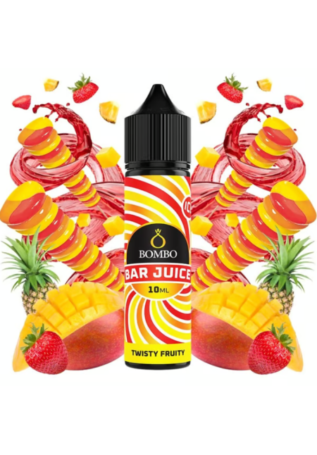 Bombo Bar Twisty Fruity 10/60ML (Longfill) Bombo Bar Twisty Fruity 10/60ML (Longfill)