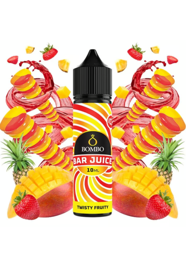 Bombo Bar Twisty Fruity 10/60ML (Longfill)