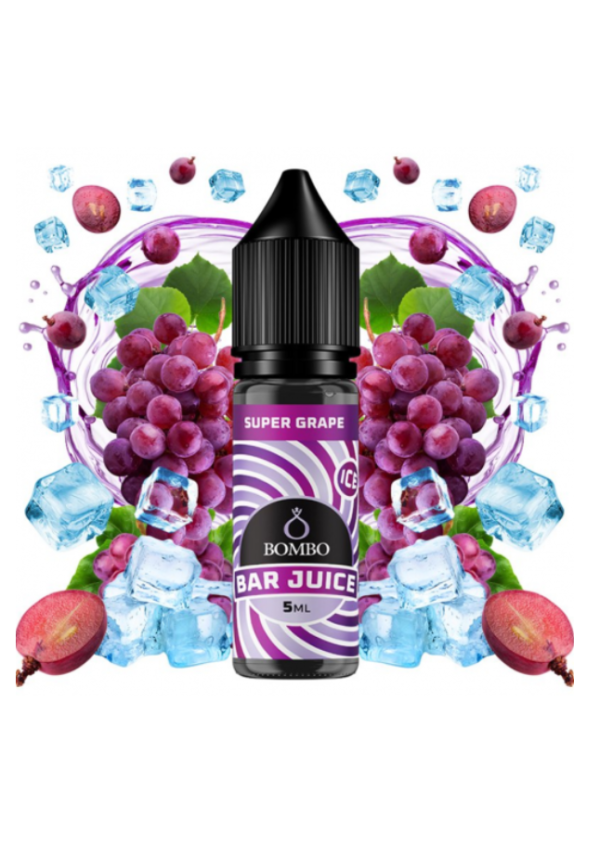 Bombo Bar Super Grape Ice 5ml/15 (MiniLongfill)