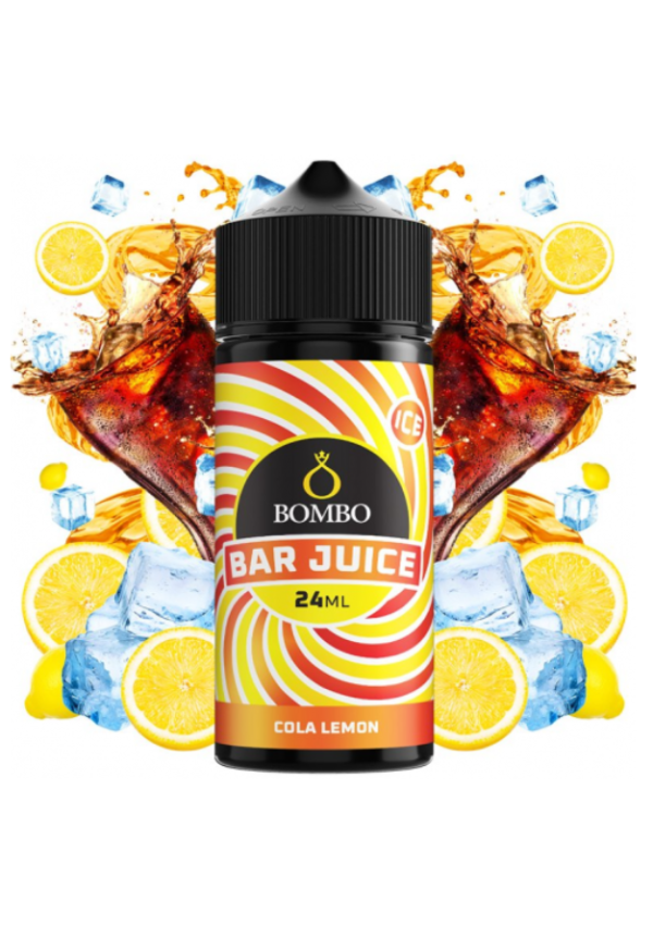 Bombo Bar Cola Lemon Ice 24/120ML (Longfill)