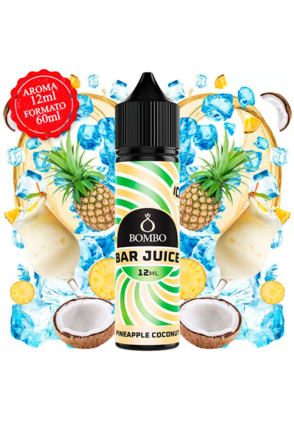 Bombo Bar Pineapple Coconut Ice 12/60ML (Longfill)