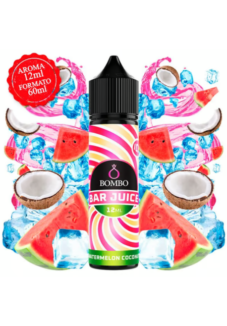 Bombo Bar Watermelon Coconut Ice 12/60ML (Longfill)
