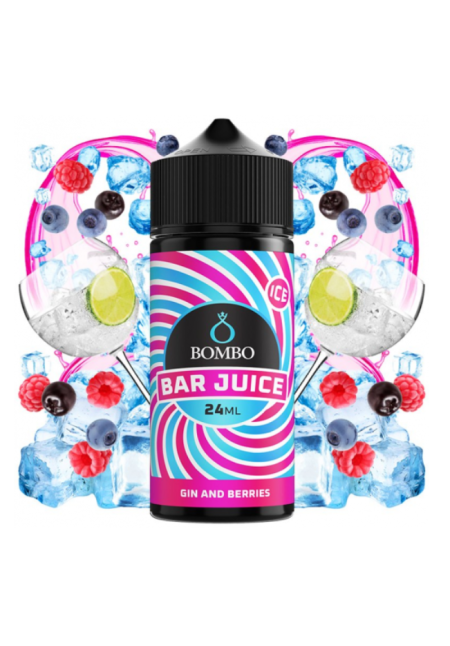 Bombo Bar Gin Berries Ice 24/120ML (Longfill) Bombo Bar Gin Berries Ice 24/120ML (Longfill)