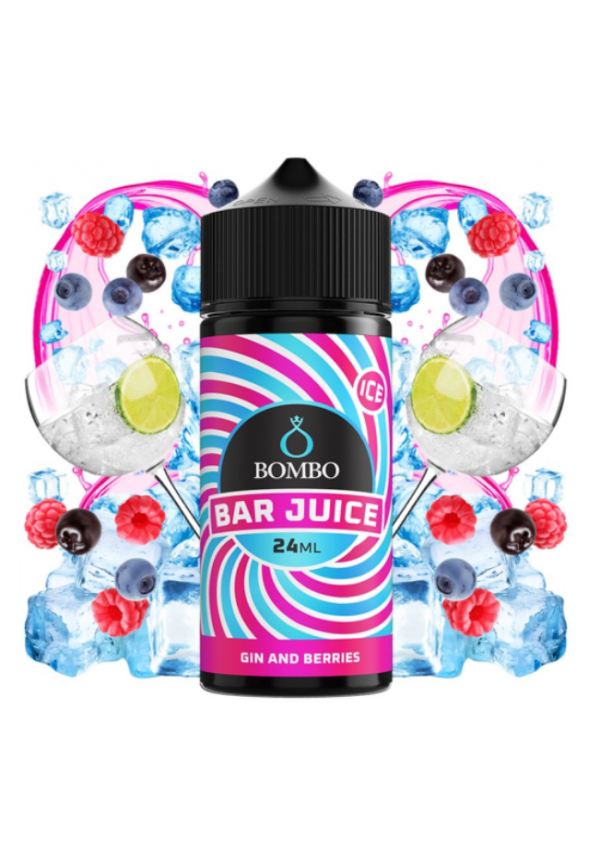 Bombo Bar Gin Berries Ice 24/120ML (Longfill)