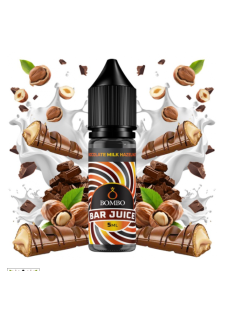 Bombo Bar Chocolate Milk Hazelnut 5ml/15 (MiniLongfill)