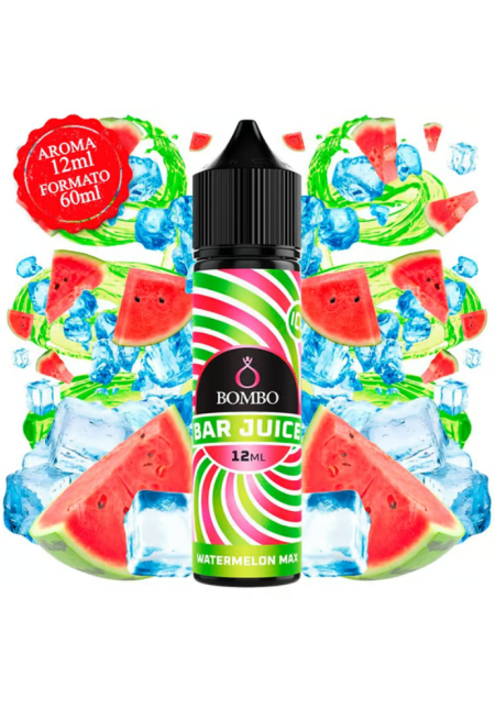 Bombo Bar Watermelon Max Ice 12/60ML (Longfill) Bombo Bar Watermelon Max Ice 12/60ML (Longfill)