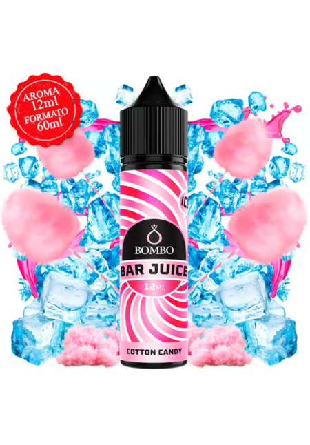 Bombo Bar Cotton Candy Ice 12/60ML (Longfill) Bombo Bar Cotton Candy Ice 12/60ML (Longfill)