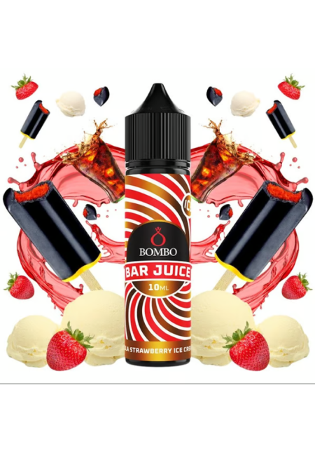 Bombo Bar Cola Strawberry Ice Cream 10/60ML (Longfill) Bombo Bar Cola Strawberry Ice Cream 10/60ML (Longfill)
