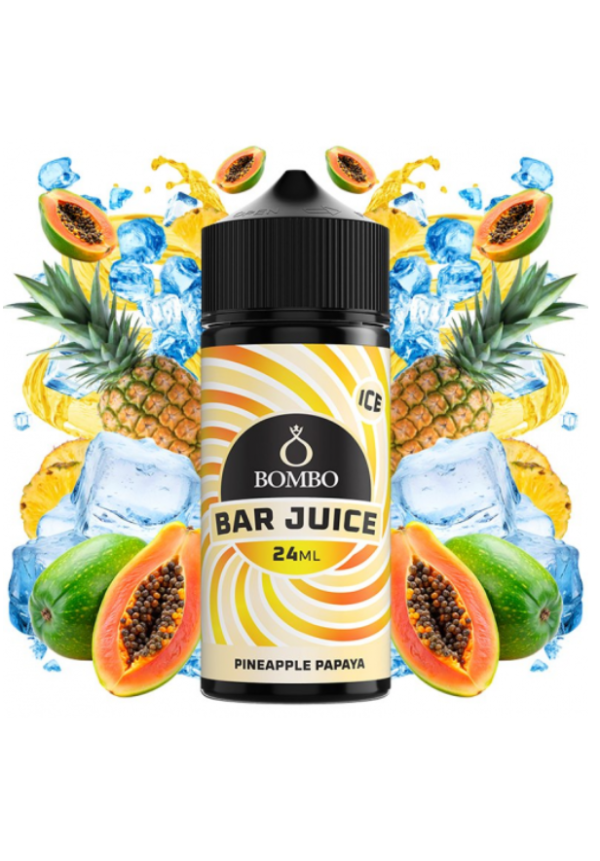 Bombo Bar Pineapple Papaya Ice 24/120ML (Longfill)