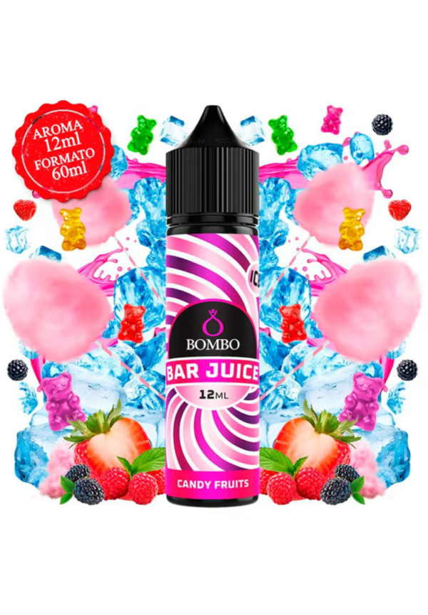 Bombo Bar Candy Fruits Ice 12/60ML (Longfill)