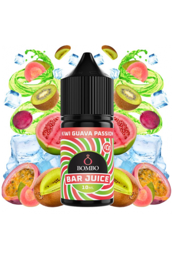 Bombo Bar Kiwi Guava Passion Ice 10ml/30 (MiniLongfill)