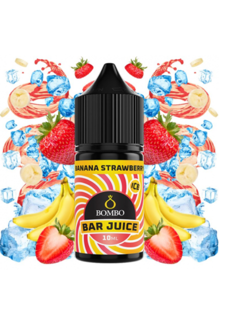 Bombo Bar Banana Strawberry Ice 10ml/30 (MiniLongfill)