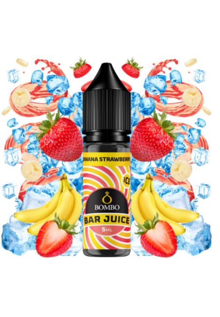 Bombo Bar Banana Strawberry Ice 5ml/15 (MiniLongfill)
