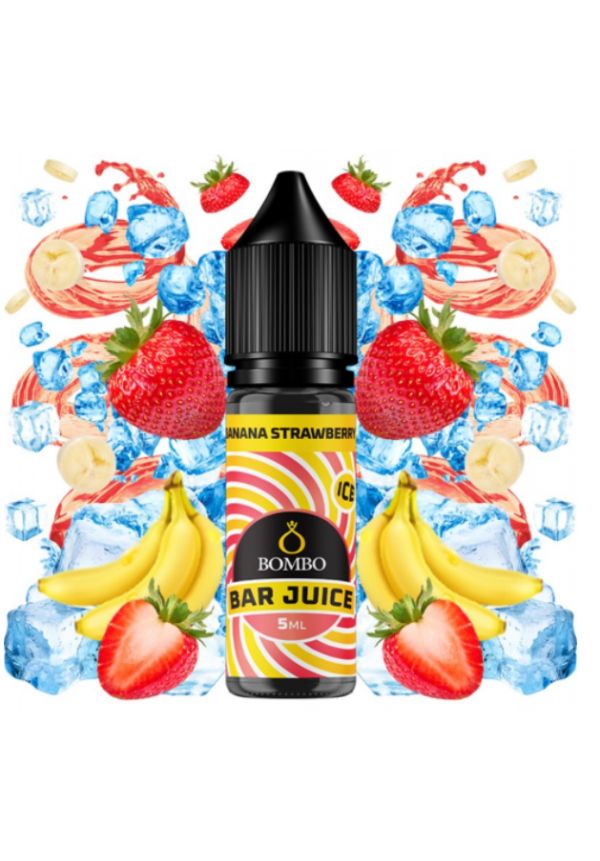 Bombo Bar Banana Strawberry Ice 5ml/15 (MiniLongfill)