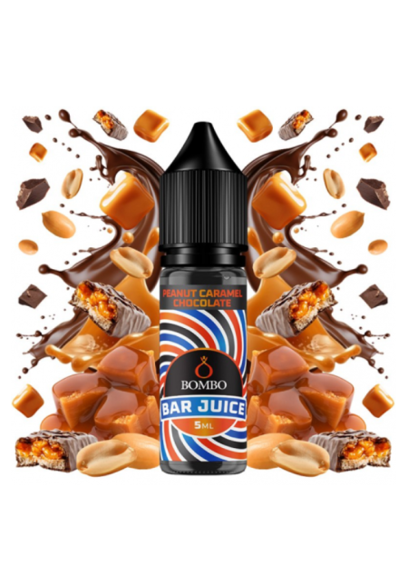Bombo Bar Peanut Chocolate Caramel 5ml/15 (MiniLongfill)