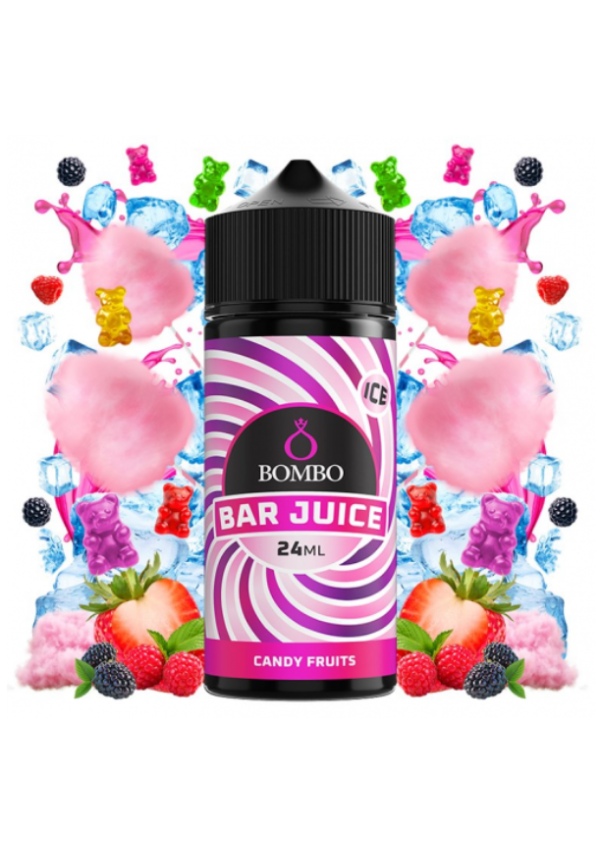 Bombo Bar Candy Fruits Ice 24/120ML (Longfill)
