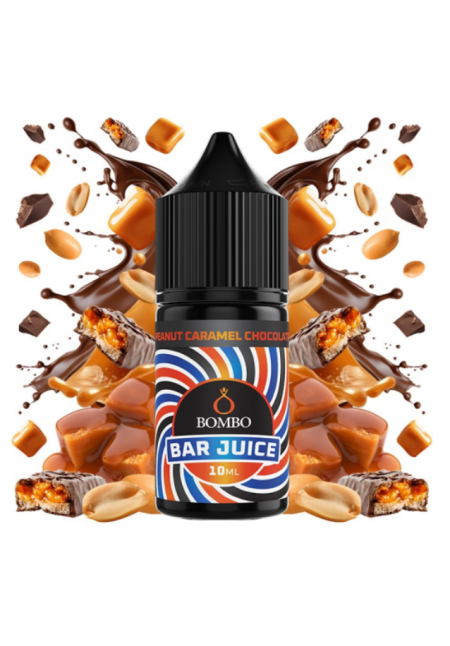 Bombo Bar Peanut Chocolate Caramel 10ml/30 (MiniLongfill)