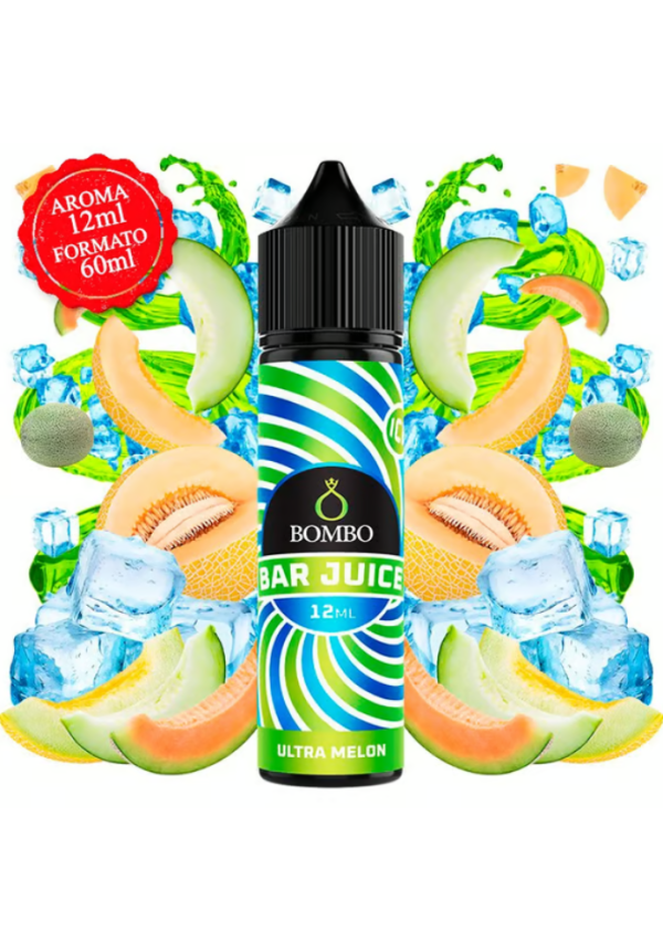 Bombo Bar Ultra Melon Ice 12/60ML (Longfill)