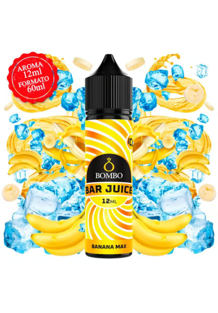 Bombo Bar Banana Max Ice 12/60ML (Longfill)