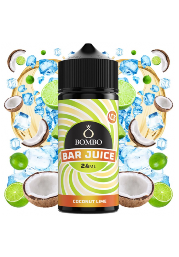 Bombo Bar Coconut Lime Ice 24/120ML (Longfill)