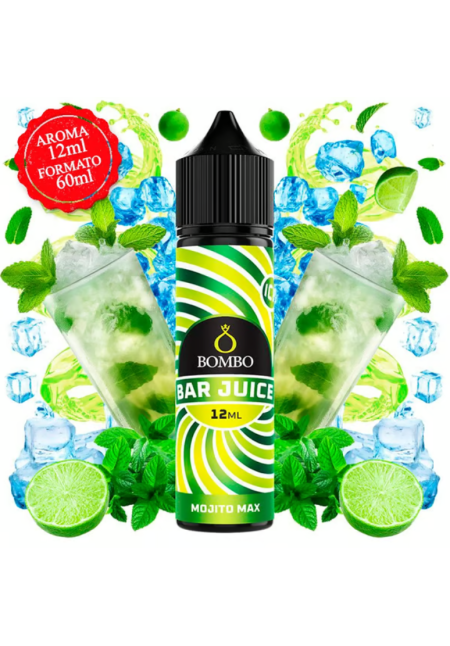 Bombo Bar Mojito Max Ice 12/60ML (Longfill) Bombo Bar Mojito Max Ice 12/60ML (Longfill)