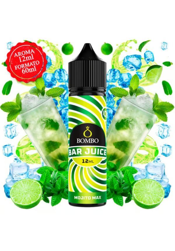 Bombo Bar Mojito Max Ice 12/60ML (Longfill)