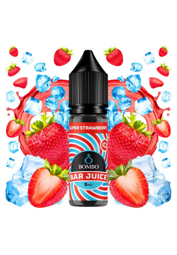 Bombo Bar Super Strawberry Ice 5ml/15 (MiniLongfill)