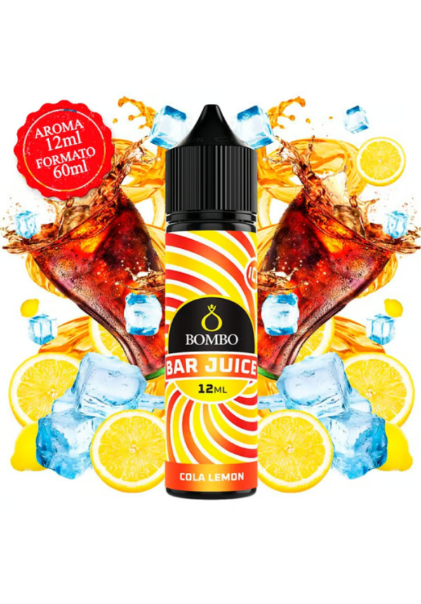 Bombo Bar Cola Lemon Ice 12/60ML (Longfill)
