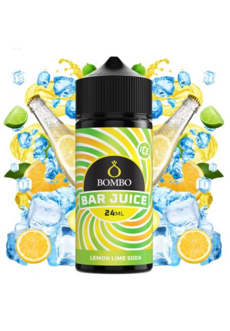 Bombo Bar Lemon Lime Soda Ice 24/120ML (Longfill)