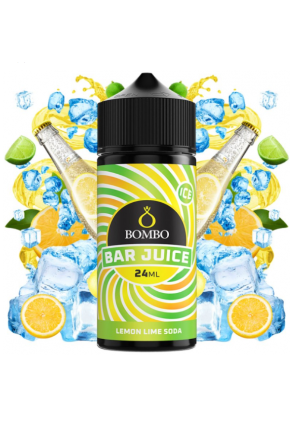 Bombo Bar Lemon Lime Soda Ice 24/120ML (Longfill)