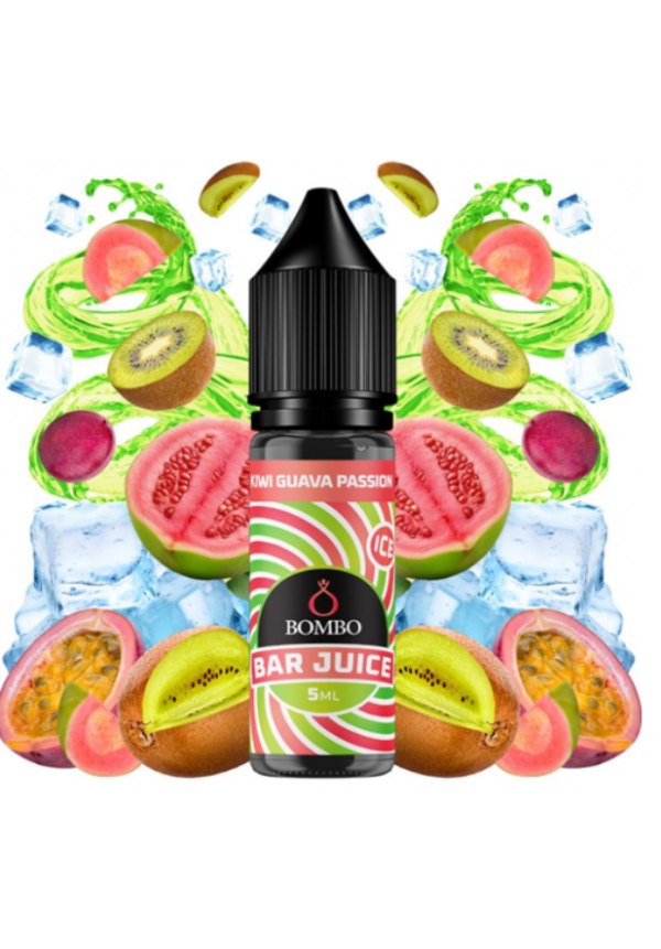 Bombo Bar Kiwi Guava Passion Ice 5ml/15 (MiniLongfill)