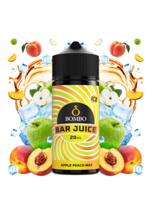 Bombo Bar Apple Peach Max 20/120ML (Longfill)