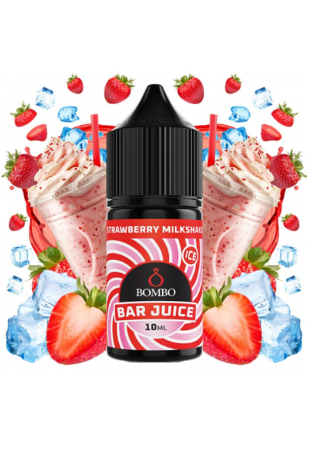 Bombo Bar Strawberry Milkshake Ice 10ml/30 (MiniLongfill)