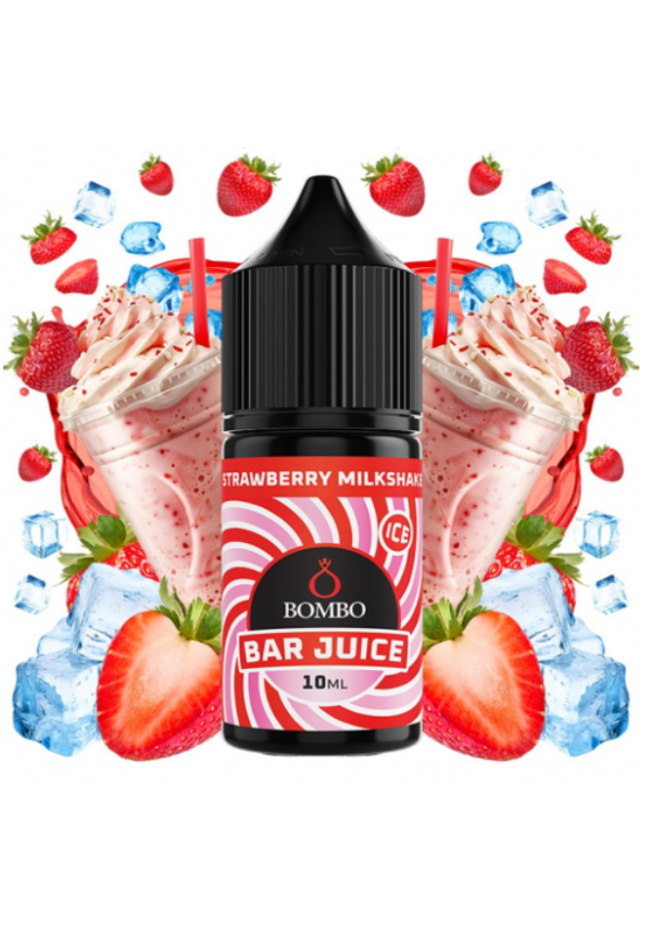 Bombo Bar Strawberry Milkshake Ice 10ml/30 (MiniLongfill)