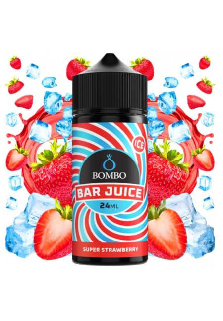 Bombo Bar Super Strawberry 24/120ML (Longfill) Bombo Bar Super Strawberry 24/120ML (Longfill)