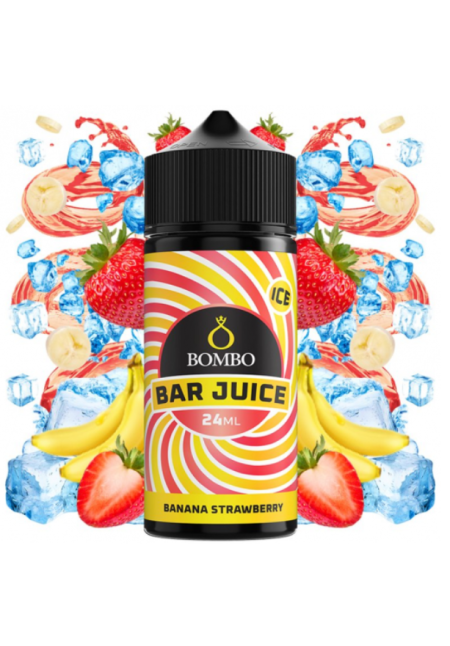 Bombo Bar Banana Strawberry Ice 24/12ML (Longfill) Bombo Bar Banana Strawberry Ice 24/12ML (Longfill)