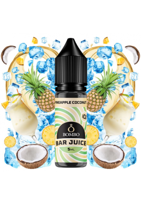 Bombo Bar Pineapple Coconut Ice 5ml/15 (MiniLongfill)