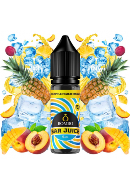 Bombo Bar Pineapple Peach Mango Ice 5ml/15 (MiniLongfill)