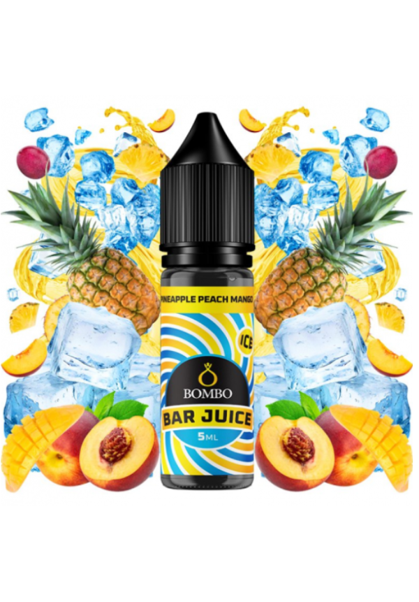 Bombo Bar Pineapple Peach Mango Ice 5ml/15 (MiniLongfill)